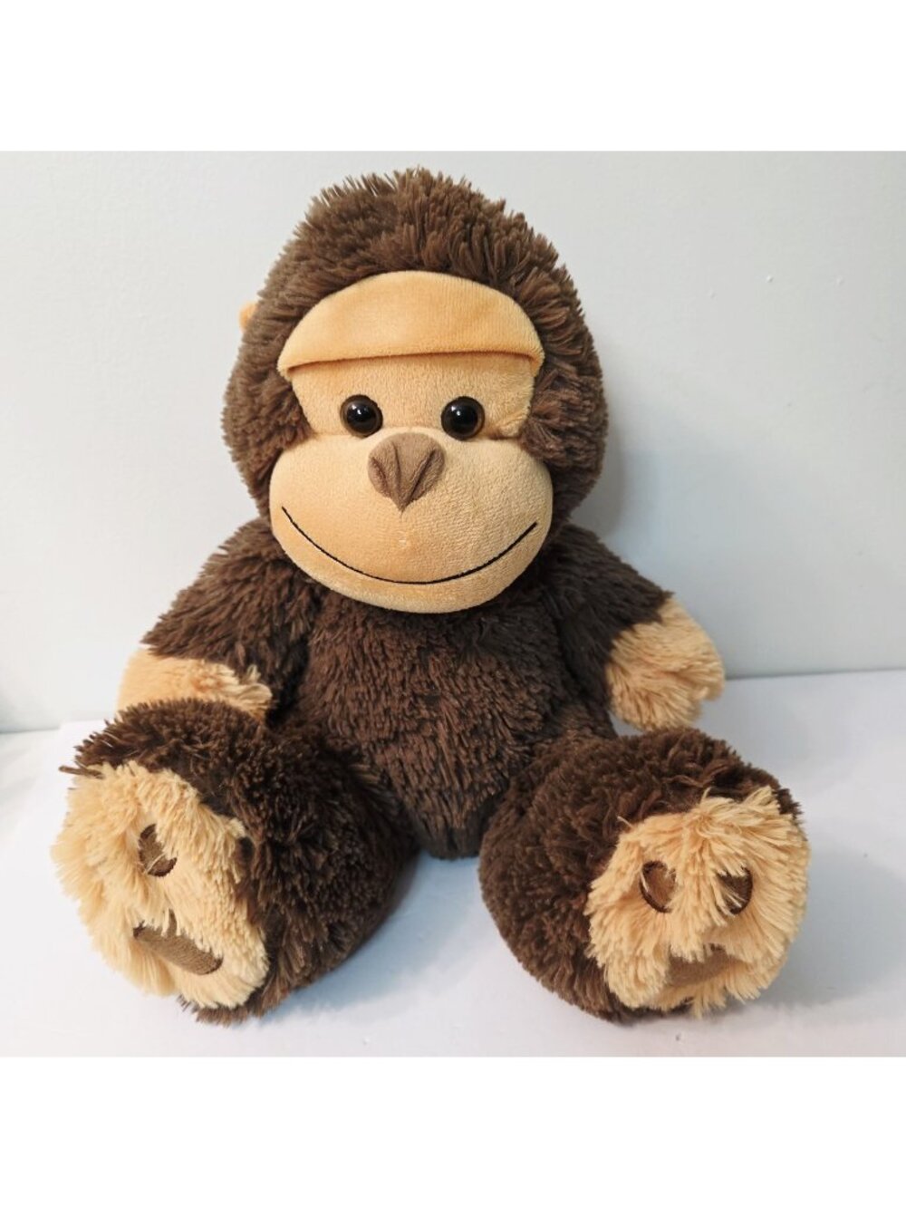 Vtg T.A.G. Softest Thing Ever Brown Monkey Plush Stuffed Toy 11"